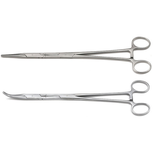 Double-X Straight & 45° Hemostat Plier Set, 2 Pieces Fastek