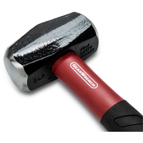 Drilling Hammer, 3 lbs., Fibreglass Handle, 11" L Fastek