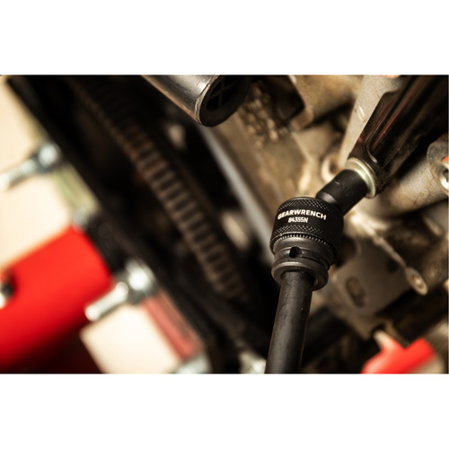 15-Piece 3/8" Drive 6 Point Universal Impact Metric Flex Socket Set Fastek