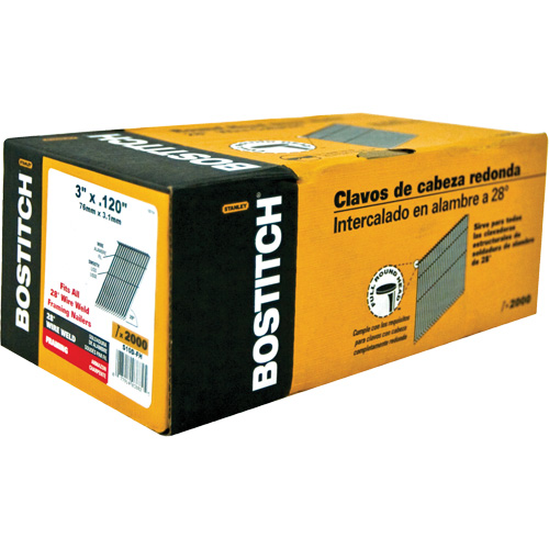 Clous &agrave; charpente en bande Fastek