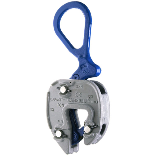 GX Plate Clamp, 2000 lbs. (1 tons), 3/4" - 1-3/8" Jaw Opening Fastek