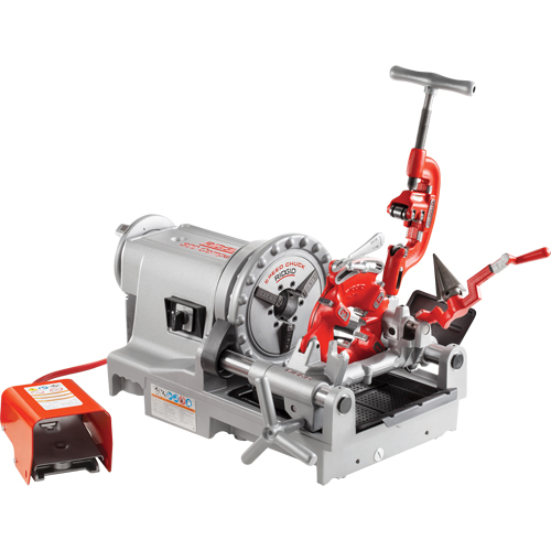 Compact Threading Machine # 300, 52 RPM, 1/2" - 2" Pipe Thread Fastek