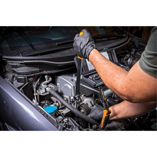 Ensemble d'outils &agrave; rochet avec ceinture serpentine 15 mcx Fastek