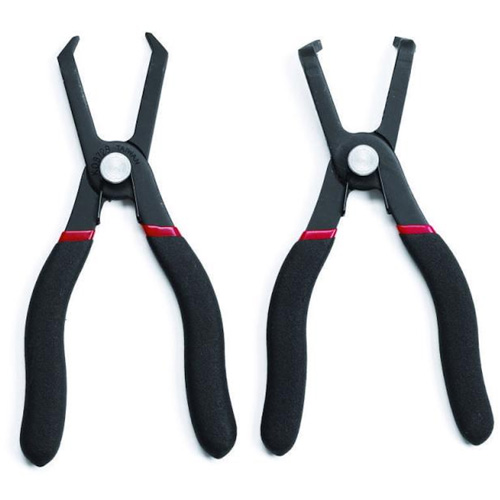 30° & 80° Offset Push Pin Plier Set, 2 Pieces Fastek