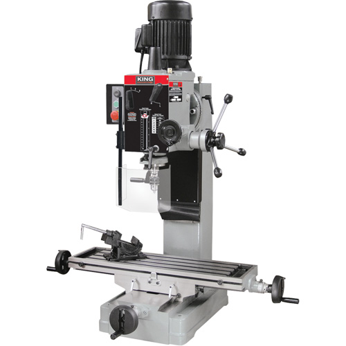 Gearhead Drilling Machine, 6 Speeds, 1-1/4" Drilling Capacity Fastek