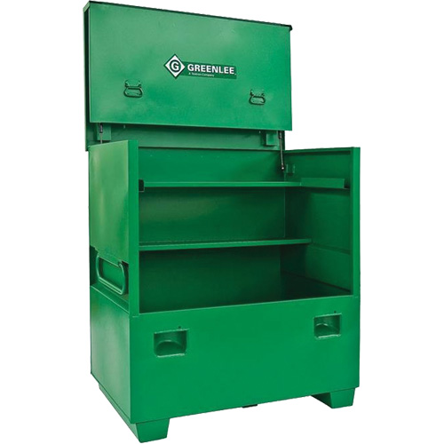 Jobsite Chest, 48" W x 30" D x Green Fastek