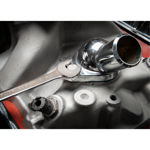 Jeu de cl&eacute;s &agrave; cliquets r&eacute;versibles SAE &agrave; 12 pans et 72 dents, Combinaison, 13 morceaux, Imp&eacute;rial Fastek