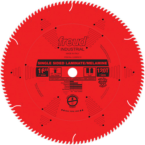 TCS Industrial Saw Blade - Chipboard, 16", 128 Teeth, Laminate Use Fastek