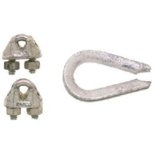 Wire Rope Clips with Thimble Set Fastek