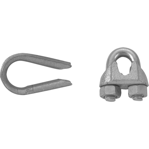 Wire Rope Clips with Thimble Set Fastek