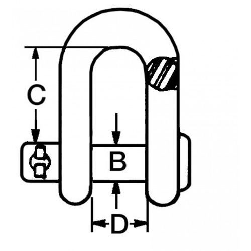 Campbell&reg; Super Blue Utility Clevis Fastek