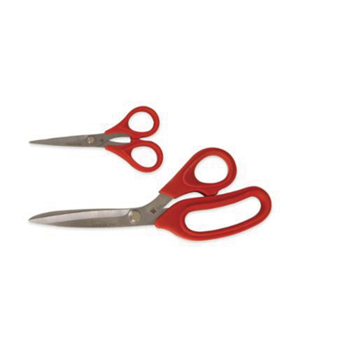Home Craft Scissor Set, 3"/4-3/4" Cut Length, Rings Handle Fastek