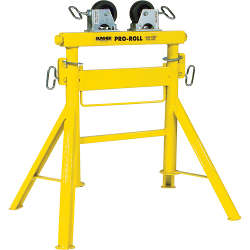 Pro Roll Pipe Stand, 1000 lbs. Load Capacity, 36" Pipe Capacity Fastek