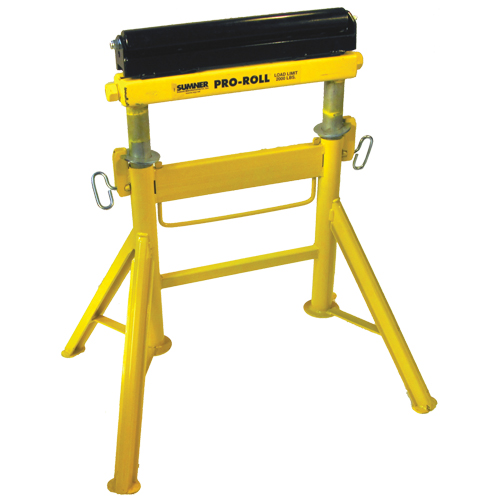 Pro Roll Pipe Stand, 2000 lbs. Load Capacity, 36" Pipe Capacity Fastek