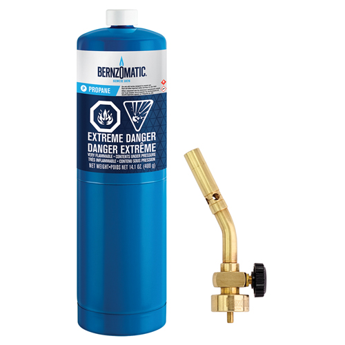 Ensemble chalumeau &agrave; flamme effil&eacute;e Fastek