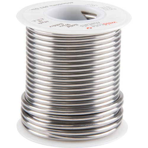 Common Solder, Lead-Based, 40% Tin 60% Lead, Solid Core, 0.09375" Dia. Fastek