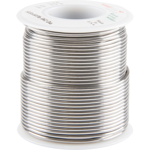 Common Solder, Lead-Based, 50% Tin 50% Lead, Rosin Core, 0.0625" Dia. Fastek