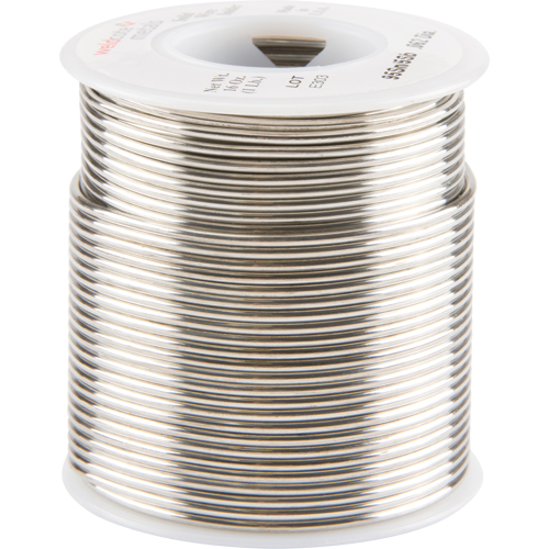 Common Solder, Lead-Free, 95% Tin 5% Antimony, Solid Core, 0.0625" Dia. Fastek