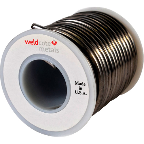 Common Solder, Lead-Free, 95% Tin 5% Antimony, Solid Core, 0.09375" Dia. Fastek