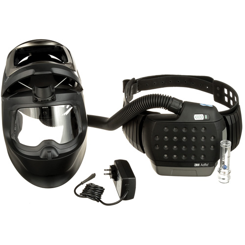 Respirateur d'&eacute;puration d'air propuls&eacute; Adflo, Masque de soudage, Pile Lithium-ion Fastek