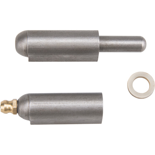 Weld-On Hinge, 0.512" Dia. x 3.15" L, Mild Steel w/Fixed Steel Pin Fastek