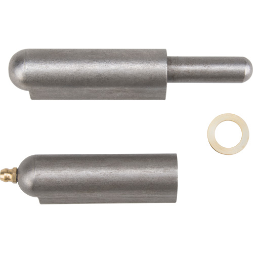 Charni&egrave;re &agrave; souder, 0,787" dia. x 5,906" lo, Acier doux a/goupille fixe en acier Fastek