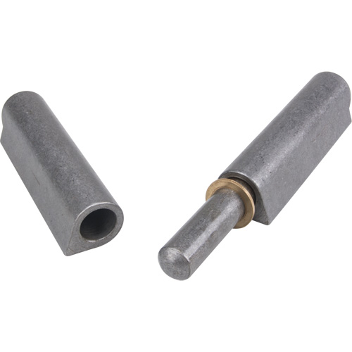 Charni&egrave;re &agrave; souder, 1,102" dia. x 10,236" lo, Acier doux a/goupille fixe en acier Fastek