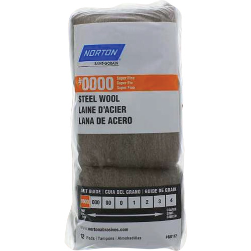 Steel Wool, Roll, Grade 0000 Fastek