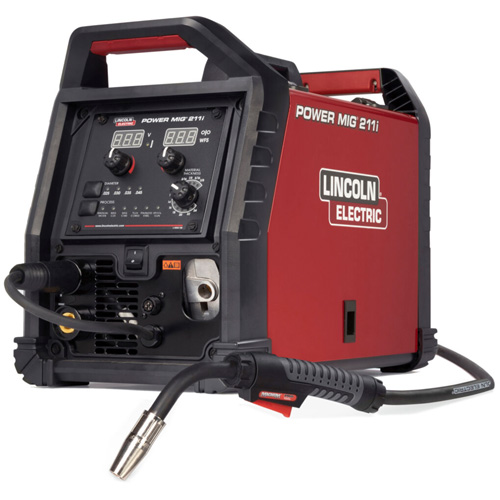 POWER MIG&reg; 211i MIG Welder, 120 V/230 V, 1 Ph, 60 Hz Fastek