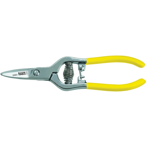Rapid Cutting Snip, 6-3/5", Nickel-Chrome Plated Fastek