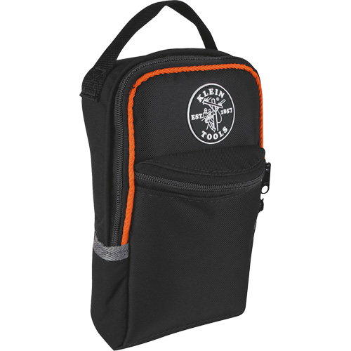 Tradesman Pro Carrying Case, Polyester, 2 Pockets, Black/Orange Fastek