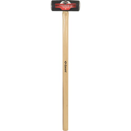 Double-Face Sledge Hammer, 12 lbs., 36" L, Wood Handle Fastek