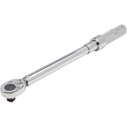 Micrometer Torque Wrench, 1/2" Square Drive, 10-80 ft-lbs. Fastek