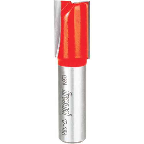 Fraise - foret droit &agrave; double cannelure, 5/8" dia, 1-1/2" ha, 2-1/2" lo, 1/2" Manche Fastek