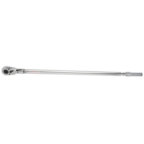 Heavy-Duty Micro-Adjustable Torque Wrench, Click, 3/4" Square Drive, 100 - 600 ft-lbs. Fastek
