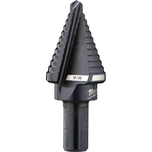 #7 Step Drill Bit, 7/8" - High Speed Steel Fastek