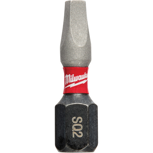 Foret &agrave; chocs Shockwave, Carr&eacute;e, #2, Prise 1/4" Fastek