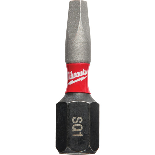 Shockwave Impact Insert Bit, Square, #1, 1/4" Drive Fastek