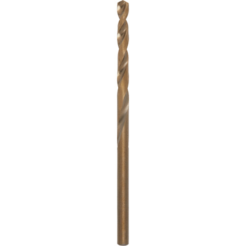 Red Helix Jobber Drill Bit, High Speed Steel, 9/64", 2-15/16" L, 1-3/4" Flute, 135° Point Angle Fastek