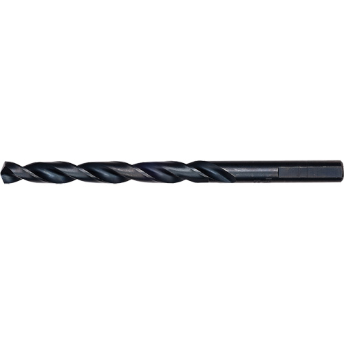Thunderbolt&reg; Jobber Drill Bit, High Speed Steel, 19/64", 4-3/8" L, 3-1/16" Flute, 135° Point Angle Fastek