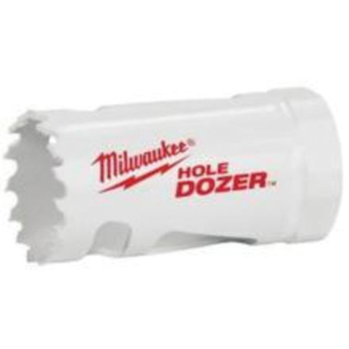 Scie-cloche Hole Dozer avec arbre, 1", Profondeur de la coupe 1-5/8", Bim&eacute;tal Fastek