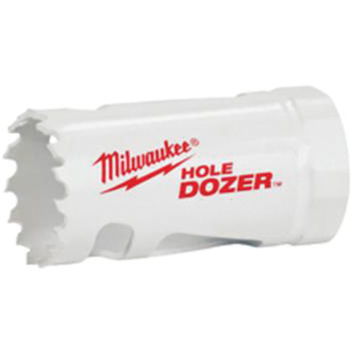 Scie-cloche Hole Dozer avec arbre, 1-1/4", Profondeur de la coupe 1-5/8", Bim&eacute;tal Fastek