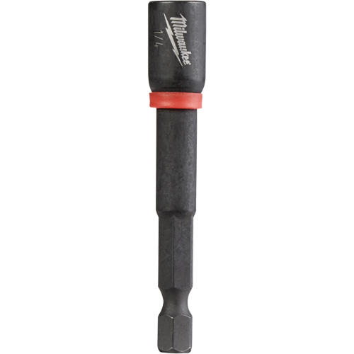 Tourne-&eacute;crou Shockwave Impact Duty, Embout 1/4", Prise 1/4", 2-9/16" lo, Magn&eacute;tique Fastek