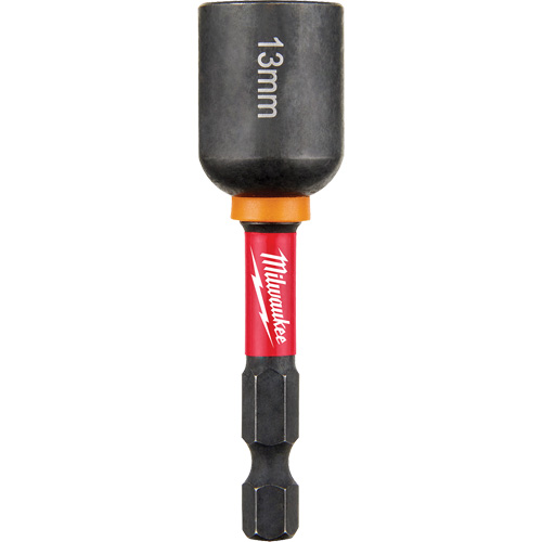 Tourne-&eacute;crou Shockwave Impact Duty, Embout 1/4", Prise 13 mm, 2-9/16" lo, Magn&eacute;tique Fastek