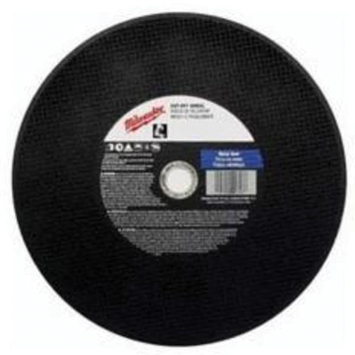 General Purpose Cut-Off Wheels, 14" x 3/32", 1" Arbor, Type 1, Aluminum Oxide, 4365 RPM Fastek