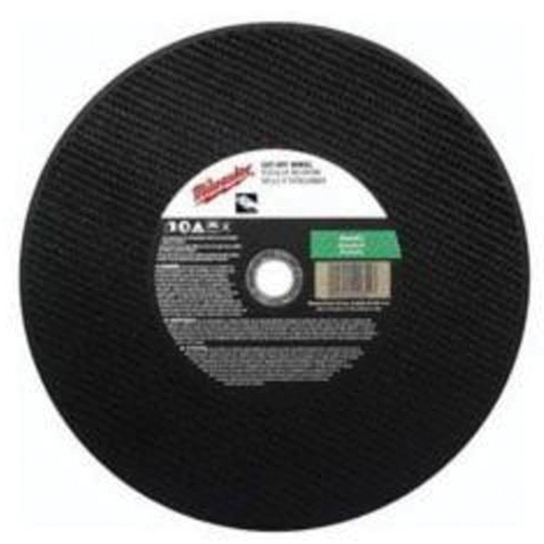 High Speed Cut-Off Wheels, 14" x 1/8", 1" Arbor, Type 1, Aluminum Oxide, 5400 RPM Fastek