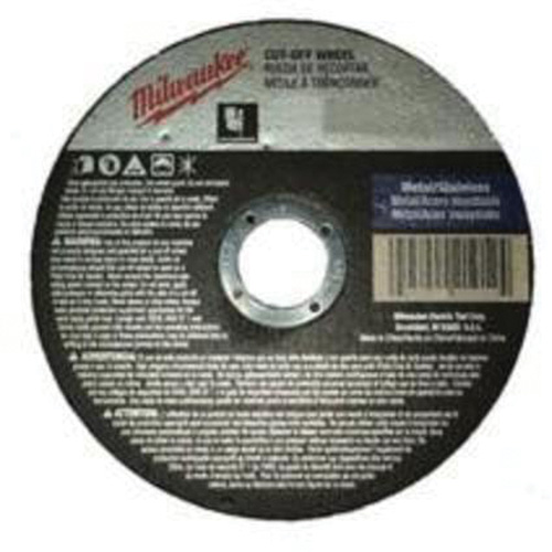 Reinforced Cut-Off Wheels, 5" x 0.045", 7/8" Arbor, Type 1, Aluminum Oxide, 13580 RPM Fastek