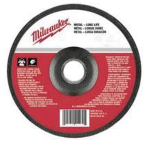 Grinding Wheel, 6" x 1/4", 7/8" Arbor, Aluminum Oxide, Type 27 Fastek