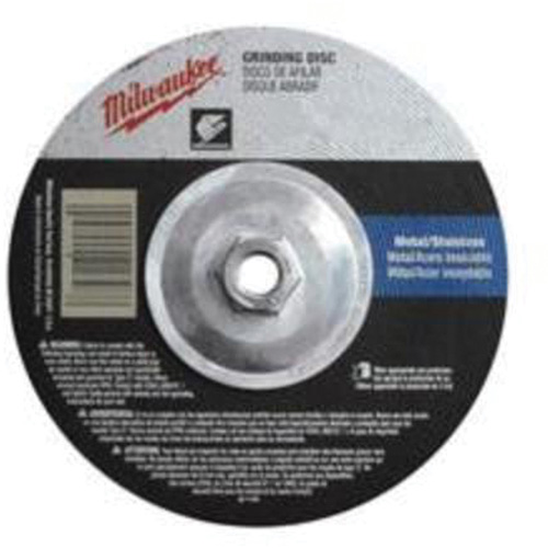 Grinding Wheel, 9" x 1/4", 5/8"-11 Arbor, Aluminum Oxide, Type 27 Fastek