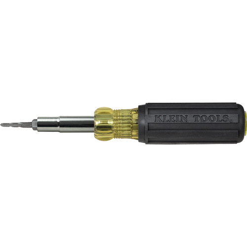 Multi-Bit Tap Tool Driver, 7-3/4" L, Cushion Grip Handle Fastek